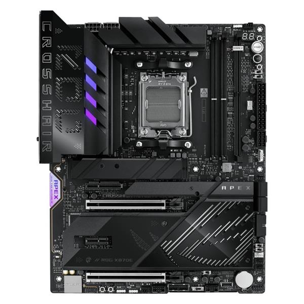 ASUS MB Sc AM5 ROG CROSSHAIR X870E APEX,  AMD X870,  2xDDR5,  2xUSB4,  WiFi 
