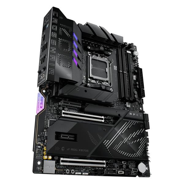 ASUS MB Sc AM5 ROG CROSSHAIR X870E APEX,  AMD X870,  2xDDR5,  2xUSB4,  WiFi 