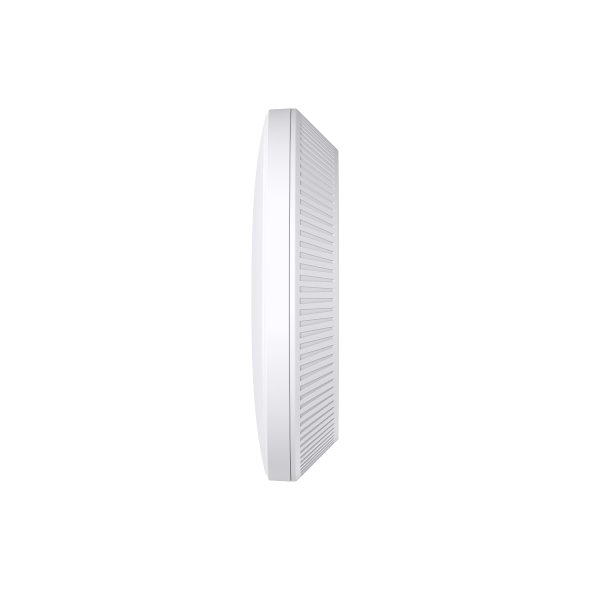 Omada  BE3600 Ceiling Mount Dual-Band Wi-Fi 7 Access Point PORT: 1×2.5G RJ45 Port SPEED: 688Mbps at  2.4 GHz + 2880 Mbps 