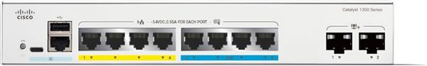 Catalyst 1300 4-port 2.5GE, 4-port GE, PoE, 2x10G SFP+ 