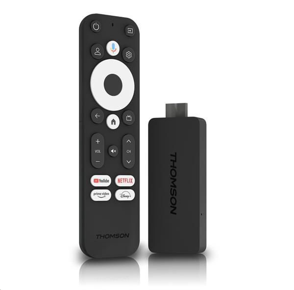 Thomson Streaming USB STICK 140 - 4K UHD, Google Cast, Hej Google 