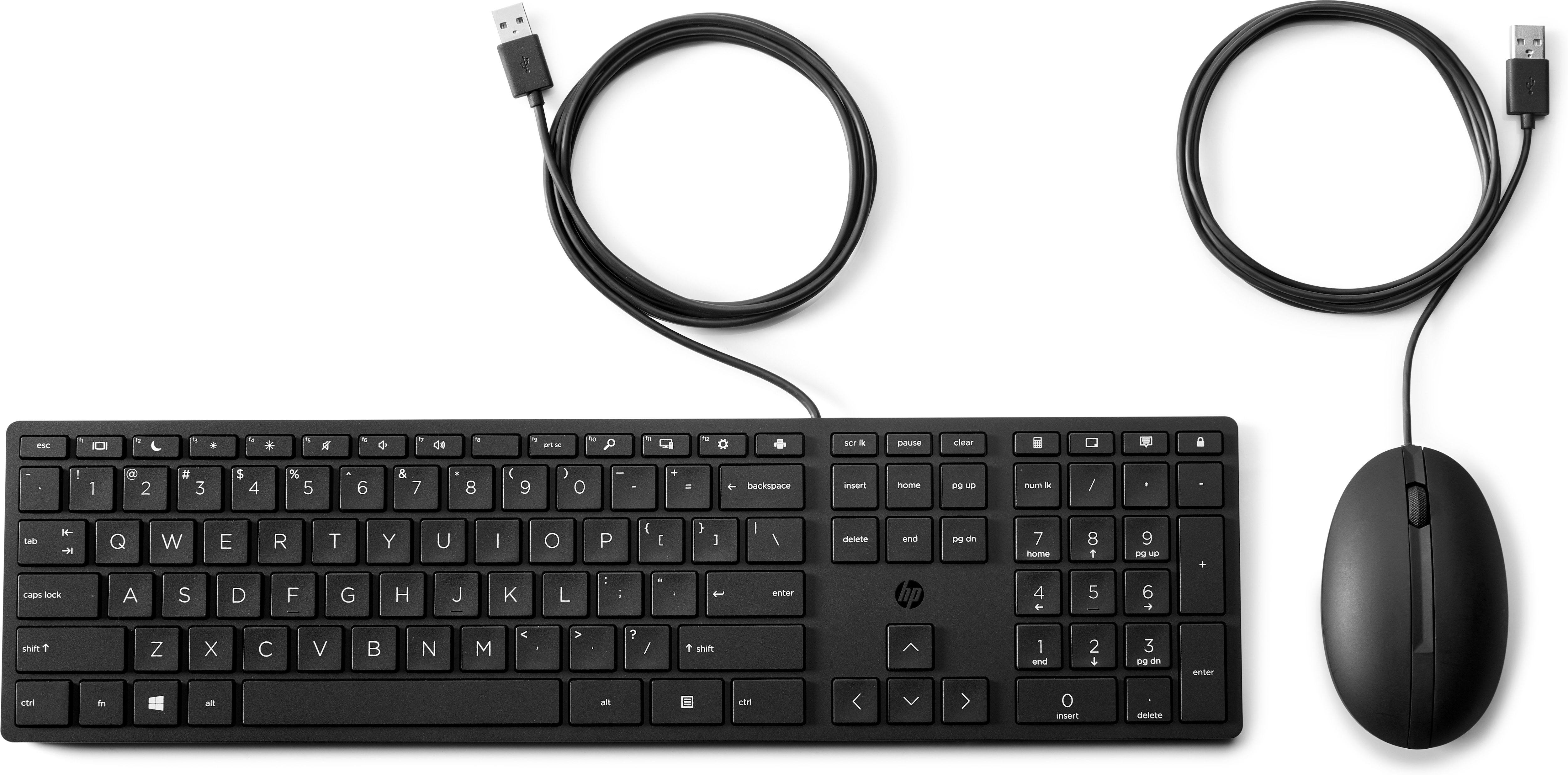 USB klávesnica a myš HP Wired Desktop 320MK ENGL 