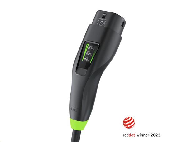 Green Cell Habu Mobillná EV nabíjačka 11kW,7 m,Type 2CEE pre nabíjanie elektromobilu,2 v 1 Wallbox v kábli s GC Apkou 