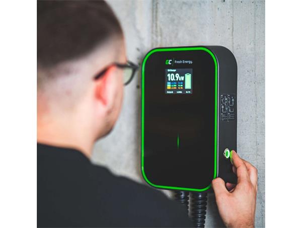 Wallbox GC EV PowerBox 22kW so zásuvkou Typ 2 na nabíjanie elektromobilov a plug-in hybridov 