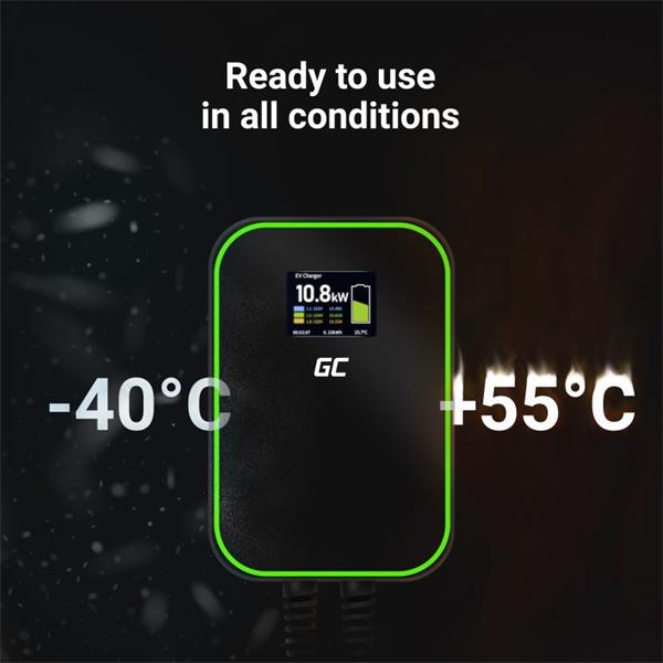 Wallbox GC EV PowerBox 22kW so zásuvkou Typ 2 na nabíjanie elektromobilov a plug-in hybridov 