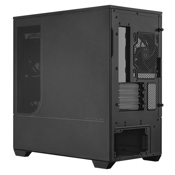 ASUS PRIME AP202 TG ARGB BLACK, 3x ARGB fan, mATX, USB-C, čierna 