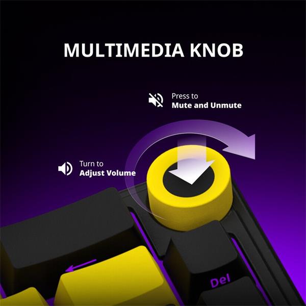 Lorgar KBP70MW, Profi bezdrôtová mechanická herná klávesnica, Wireless 2.4 GHz/ BT 5.0/káblová, SK/CZ layout, béžová 