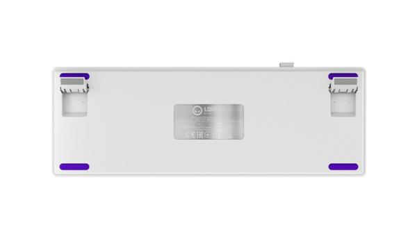 Lorgar KBP70MW, Profi bezdrôtová mechanická herná klávesnica, Wireless 2.4 GHz/ BT 5.0/káblová, SK/CZ layout, biela 