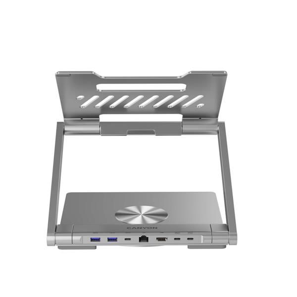 Canyon OnStand 2, Stojan na notebook s odnímateľným magnetickým hubom 6v1 