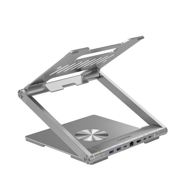 Canyon OnStand 2, Stojan na notebook s odnímateľným magnetickým hubom 6v1 