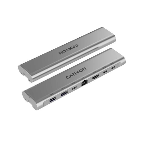 Canyon OnStand 2, Stojan na notebook s odnímateľným magnetickým hubom 6v1 
