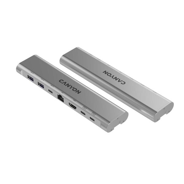 Canyon OnStand 2, Stojan na notebook s odnímateľným magnetickým hubom 6v1 