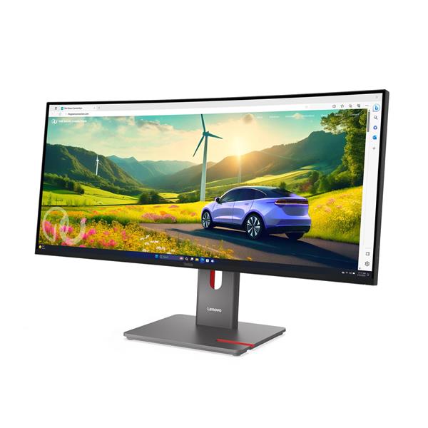 Lenovo P34WD-40 34" 3440x1440 2000:1 350cd 4ms HDMI+DP+USB+USB-C+RJ45 dock PD140W repro 3y 