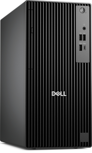 Dell Pro Tower QCT1250/180W/TPM/i3-14100/8GB/512GB SSD/Integrated/DVD RW/Kb/Mouse/W11 Pro/3Y ProSpt 