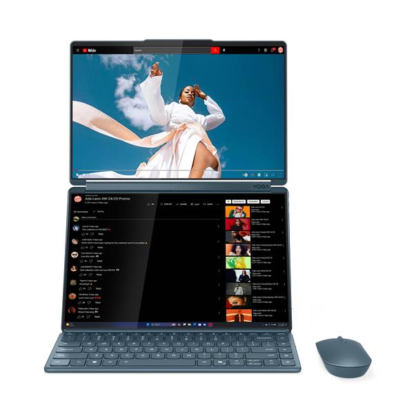 Lenovo IP Yoga Book 9 14IAH10, Ultra 7 255H, 14.0˝ 2880 x 1800/Touch, UMA, 32GB, SSD 1TB, W11Pro, modrý, 3y PS  