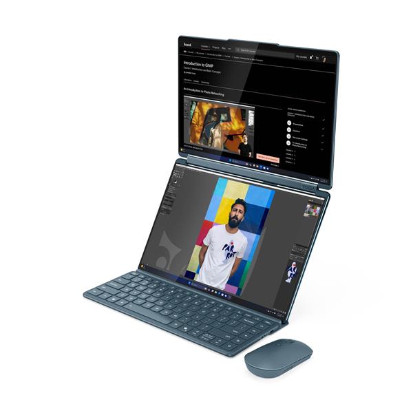 Lenovo IP Yoga Book 9 14IAH10, Ultra 7 255H, 14.0˝ 2880 x 1800/Touch, UMA, 32GB, SSD 1TB, W11Pro, modrý, 3y PS  