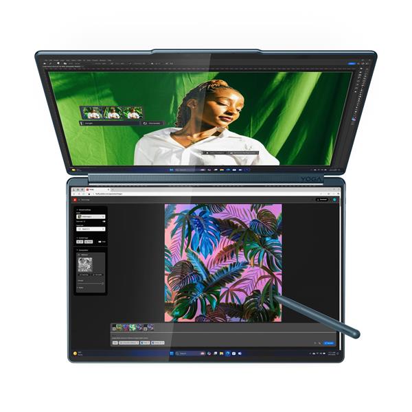 Lenovo IP Yoga Book 9 14IAH10, Ultra 7 255H, 14.0˝ 2880 x 1800/Touch, UMA, 32GB, SSD 1TB, W11Pro, modrý, 3y PS  