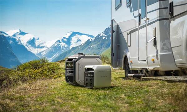 EcoFlow DELTA 3, bateriova stanica s výkonom až  1800W, nabitie do 56 m,  
