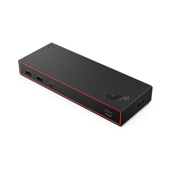 Lenovo ThinkPad USB4 Dock 5000 - PD65W (2x DP, 1x HDMI, 1x RJ45, 2x USB-C,4xUSB-A adapter) pripojit max 4x LCD 