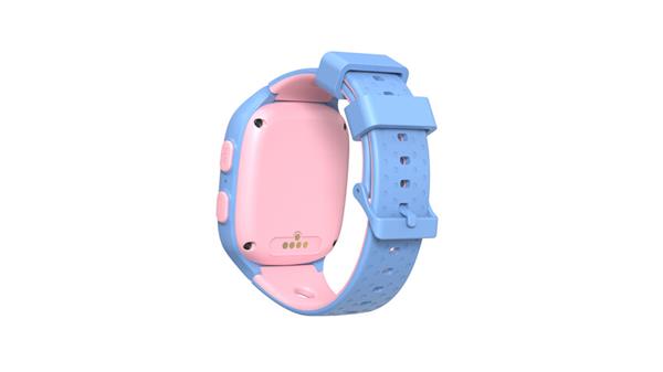Canyon Zefir KW-49, smart hodinky pre deti, E-SIM 4G VoLTE, GPS, Video volania, SOS tlačidlo, ružovo-modré 