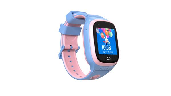 Canyon Zefir KW-49, smart hodinky pre deti, E-SIM 4G VoLTE, GPS, Video volania, SOS tlačidlo, ružovo-modré 