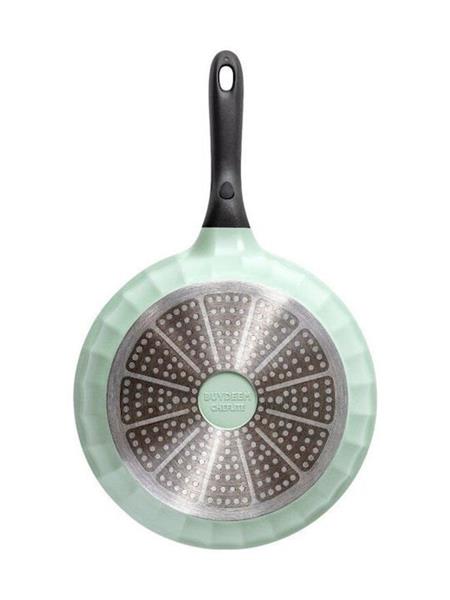 BUYDEEM Hliníková nepriľnavá panvica 25 cm, model CP151, farba útulná zelená 