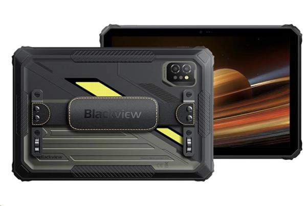 Blackview Active 7 Rugged Tab 8GB/ 128GB, 11" FHD,60Hz Corning Glass 3, 13MP/20MP Night vision Cam, Android 15, Cierny 