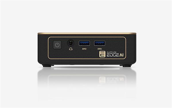 SAPPHIRE EDGE AI 350 Mini PC, AMD Ryzen AI 7 350, Radeon 860M, DDR5, M.2 SSD, WiFi/BT, 2x HDMI, 2x USB-C 4.0 