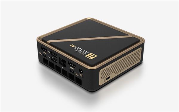 SAPPHIRE EDGE AI 350 Mini PC, AMD Ryzen AI 7 350, Radeon 860M, DDR5, M.2 SSD, WiFi/BT, 2x HDMI, 2x USB-C 4.0 