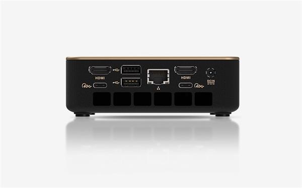 SAPPHIRE EDGE AI 350 Mini PC, AMD Ryzen AI 7 350, Radeon 860M, DDR5, M.2 SSD, WiFi/BT, 2x HDMI, 2x USB-C 4.0 