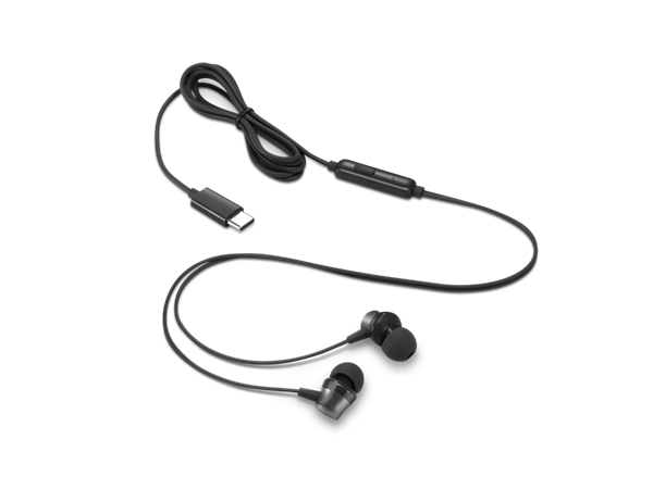Lenovo USB-C Wired In-Ear Headphones 