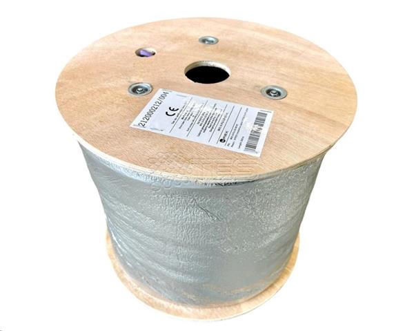 WIREX Instalační kabel CAT6A U/FTP LSOH / DCA 500m cívka fialový 