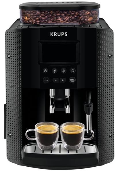 KRUPS Automatický kávovar  Essential Display EA815070 Čierny 