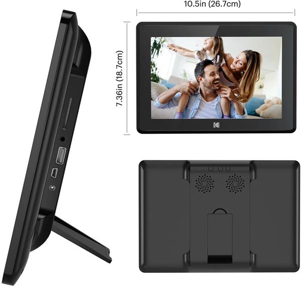 KODAK RCF-106H BLK 10" fotorámik Wifi, čierny 