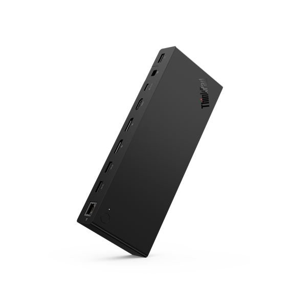 Lenovo ThinkPad USB4 Dock 5000 - PD65W (2x DP, 1x HDMI, 1x RJ45, 2x USB-C,4xUSB-A adapter) pripojit max 4x LCD 