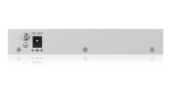 Zyxel GS1200-5HP v3, 5 Port Gigabit PoE+ webmanaged Desktop Switch, 4x PoE, 68 Watt 
