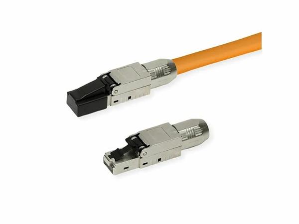ROLINE 19-palcový injektor Fast Ethernet PoE so stredným rozpätím, 8 portov 
