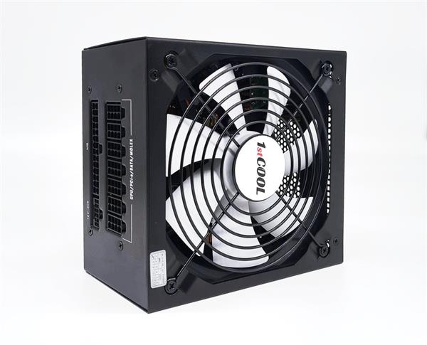 1stCOOL WHITE STORM 700W 85+ EVO modular, 14cm fan 