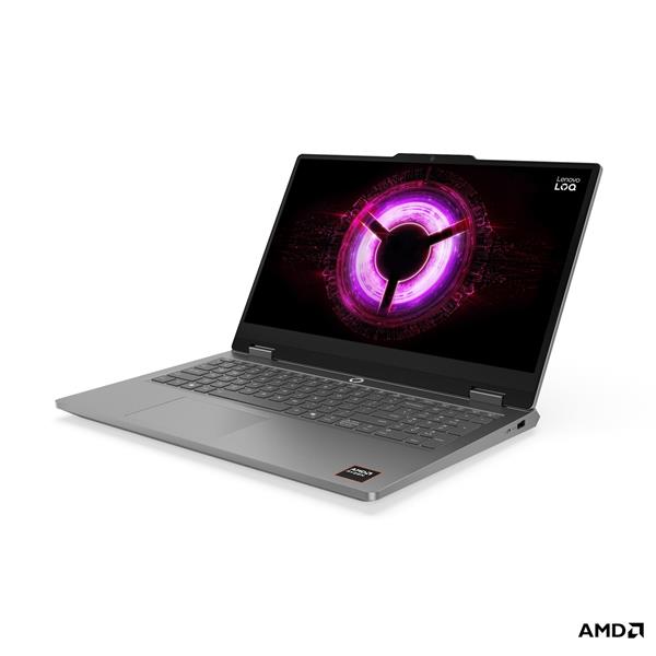 Lenovo IP LOQ Essential 15ARP11, Ryzen 7 170, 15.6˝ 1920 x 1080 FHD, RTX 5060/8GB, 16GB, SSD 1TB, FDOS, šedý, 2y CI 