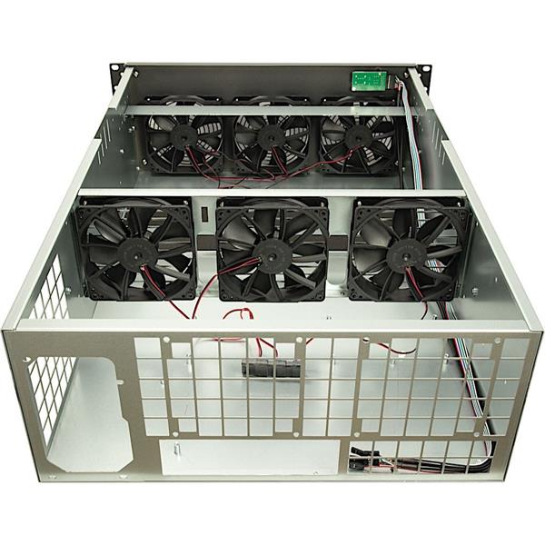 INTER-TECH case storage IPC 4U-IPC 4W2 MINING-RACK 