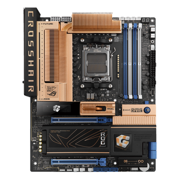 ASUS ROG CROSSHAIR 2006 soc AM5 DDR5 X870E ATX 