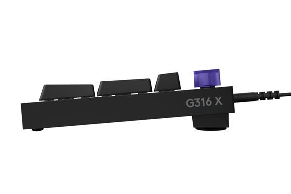 Logitech® G316 X 98 - BLACK -  US INT"L, hmatová 