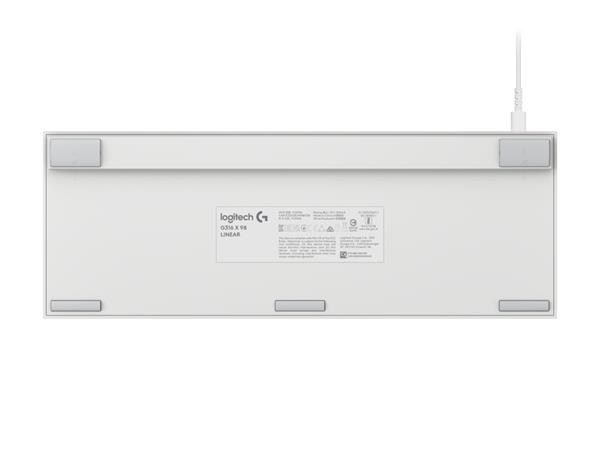 Logitech® G316 X 98 - WHITE -  US INT"L, hmatová 
