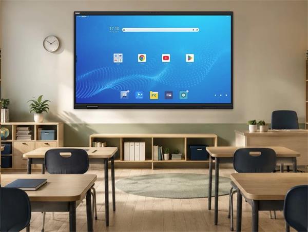 65" LIGHT GEN 7 Séria PRESTIGIO SOLUTIONS, Android 14 Google EDLA + upgr 16, 50 dotyk, 9H, 3x20W, 100 000:1, AI tlačidlo 
