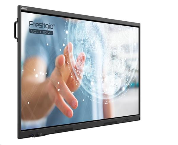 75" LIGHT GEN 7 Séria PRESTIGIO SOLUTIONS, Android 14 Google EDLA + upgr 16, 50 dotyk, 9H, 3x20W, 100 000:1, AI tlačidlo 