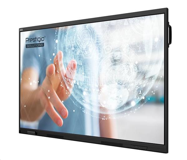75" LIGHT GEN 7 Séria PRESTIGIO SOLUTIONS, Android 14 Google EDLA + upgr 16, 50 dotyk, 9H, 3x20W, 100 000:1, AI tlačidlo 