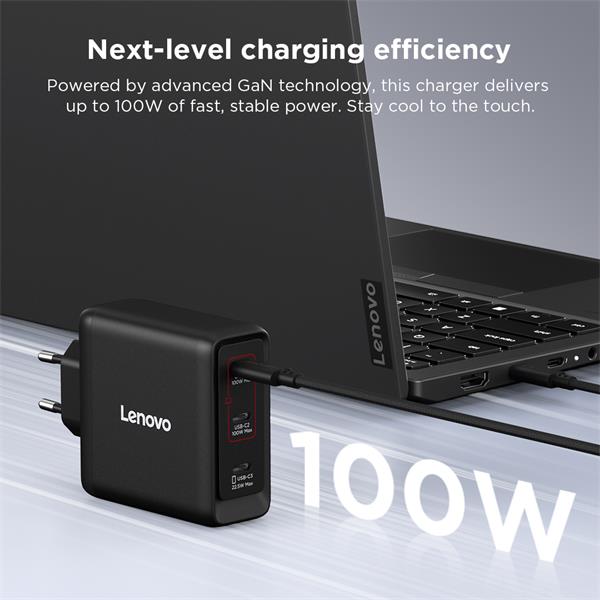 Lenovo Multi-port USB-C 100W GaN Charger 