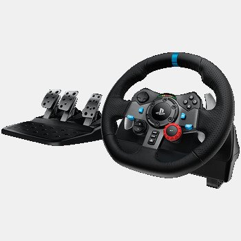 Logitech® G29 Driving Force Racing Wheel for PlayStation®5 and PlayStation®4 BLACK +  G321 Combo 