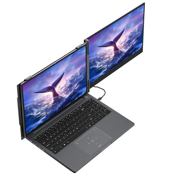 Prenosný monitor Blackview SCM6 Single Screen 14inch 1920x1080 16:9 LCD 60Hz IPS 178 USB-C 3.1x3, sivo čierny 