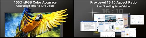 Prenosný monitor Blackview SCM8 Single Screen 15.3", 1920x1200 16:9 LCD 60Hz IPS 178 USB-C 3.1x3, sivo čierny 